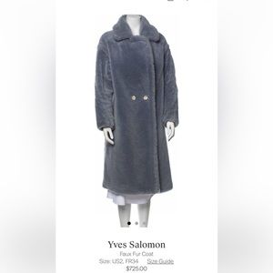 Yves Salomon Teddy Coat